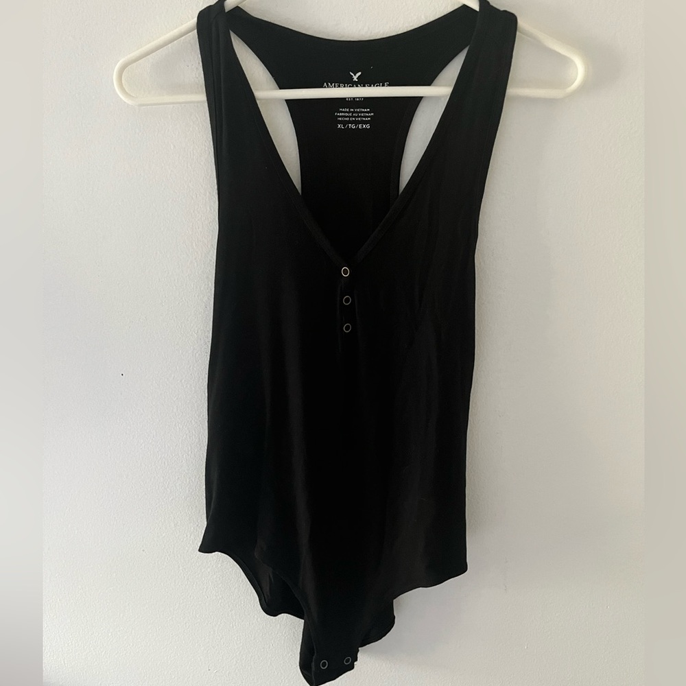 American Eagle Women’s Solid Bodysuit, Size: XL